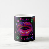 Cyber Venus Lips - My Lips R 4 U コーヒーマグカップ (中央)