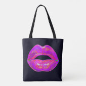 Cyber Venus Lips  - My Lips R 4 U トートバッグ (裏面)