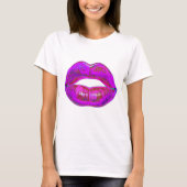 Cyber Venus Lips - My Lips R 4 U. Multipled. Tシャツ (正面)
