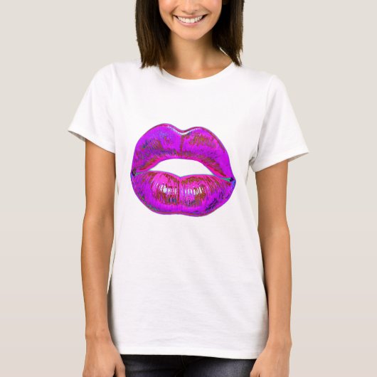 Cyber Venus Lips - My Lips R 4 U. Multipled. Tシャツ (正面)