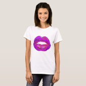 Cyber Venus Lips - My Lips R 4 U. Multipled. Tシャツ (正面フル)