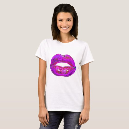 Cyber Venus Lips - My Lips R 4 U. Multipled. Tシャツ (正面フル)