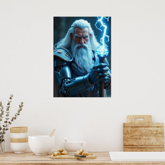 Cyber Zeus: Lord of Thunder ポスター (キッチン)