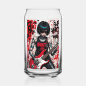 CyberBassの反逆ガラスがセット ガラス缶 (正面)