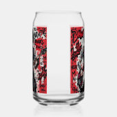 CyberBassの反逆ガラスがセット ガラス缶 (左)