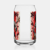 CyberBassの反逆ガラスがセット ガラス缶 (左)