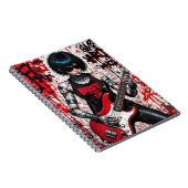 CyberBassの反逆スパイラルノート ノートブック (右側)