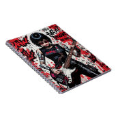 CyberBassの反逆スパイラルノート ノートブック (右側)