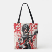 CyberBass反逆ショルダートート トートバッグ (裏面)