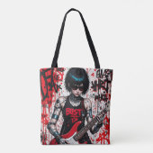 CyberBass反逆ショルダートート トートバッグ (裏面)