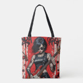 CyberBass反逆ショルダートート トートバッグ (裏面)