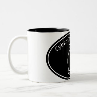 CyberCraftのロボットコーヒー・マグ ツートーンマグカップ
