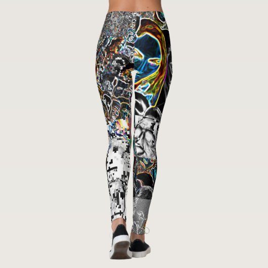 Cyberdazzeアンチ顔認識レギンス#3 レギンス (裏面)