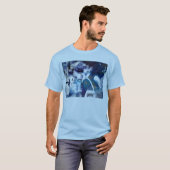 cyberfunkの女の子 tシャツ (正面フル)