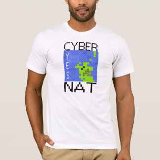CYBERNATの軽いティー Tシャツ