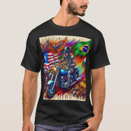 Cybernetic Knight: The Journey of Nations Tシャツ