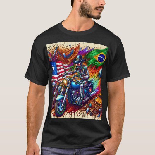 Cybernetic Knight: The Journey of Nations Tシャツ (正面)