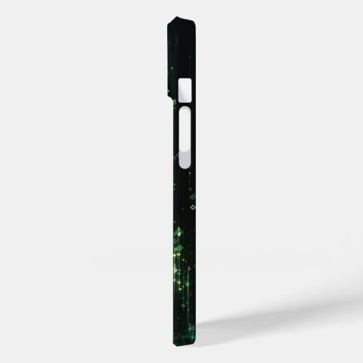 Cybernetic Lightning Bolt Phone Case - Glowing  Case-Mate iPhoneケース (裏面 / 左)