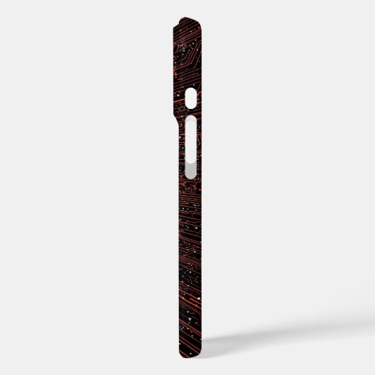 Cybernetic Sun Circuit Board Phone Case Case-Mate iPhoneケース (裏面 / 左)