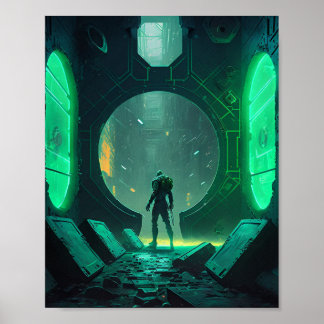 Cyberpunk仮想現実 ポスター