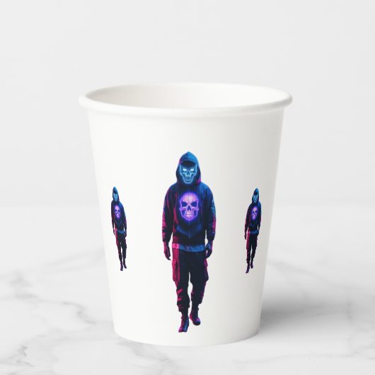 Cyberpunk 紙コップ (正面)