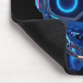 Cyberpunk AI Robot Mouse Pad #00013 | AIC Rustyx マウスパッド (コーナー)
