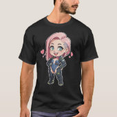 Cyberpunk Chibi Girl Tシャツ (正面)