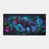 Cyberpunk Dinosaur Gaming Desk Mat デスクマット (正面)