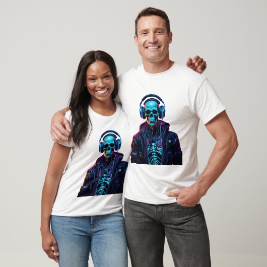 Cyberpunk DJ Vibes Tシャツ (ユニセックス)