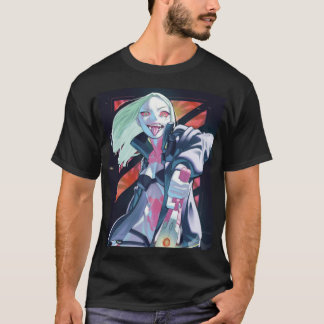 Cyberpunk EdgerunnersのRebecca Tシャツ
