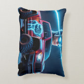 Cyberpunk Hero Monster Truck アクセントクッション (裏面(縦))