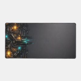 Cyberpunk Industrial Scavenger Tech Desk Mat デスクマット