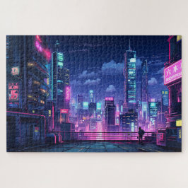 Cyberpunk Japan屋上 ジグソーパズル