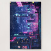Cyberpunk Japan屋上 ジグソーパズル (縦)