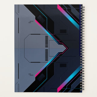 Cyberpunk Mecha Armor | Personalized Gamer Mission プランナー手帳