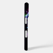 Cyberpunk Neon Jellyfish art Case-Mate iPhoneケース (裏面 / 右)