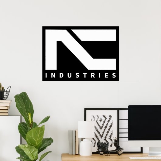 Cyberpunk Night Corp ポスター (ホームオフィス)