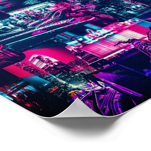 Cyberpunk poster ポスター (角)