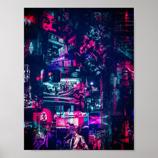 Cyberpunk poster ポスター (正面)