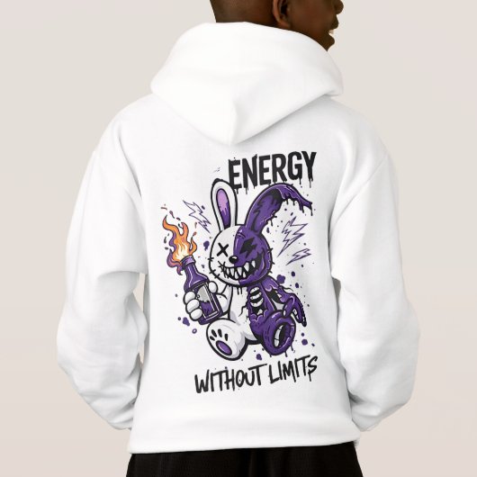 Cyberpunk Rabbit Graphic - Energy Without Limits S (裏面)
