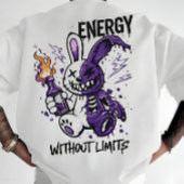 Cyberpunk Rabbit Graphic - Energy Without Limits S Tシャツ