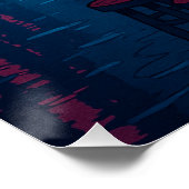 Cyberpunk Ramen Night Poster – Neon Japanese Citys ポスター (コーナー)