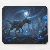 Cyberpunk Raptor Galaxy Gaming Mouse Pad マウスパッド (正面)