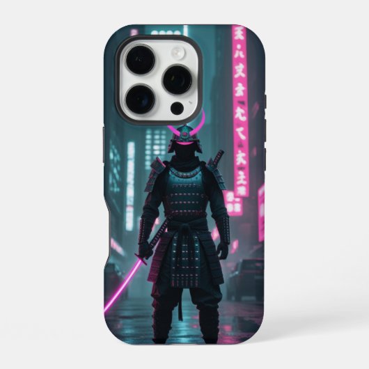 Cyberpunk / Retro Aesthetic Design iPhoneケース (裏面)