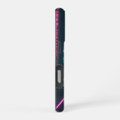 Cyberpunk / Retro Aesthetic Design iPhoneケース (右側面)