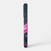 Cyberpunk / Retro Aesthetic Design iPhoneケース (左側面)