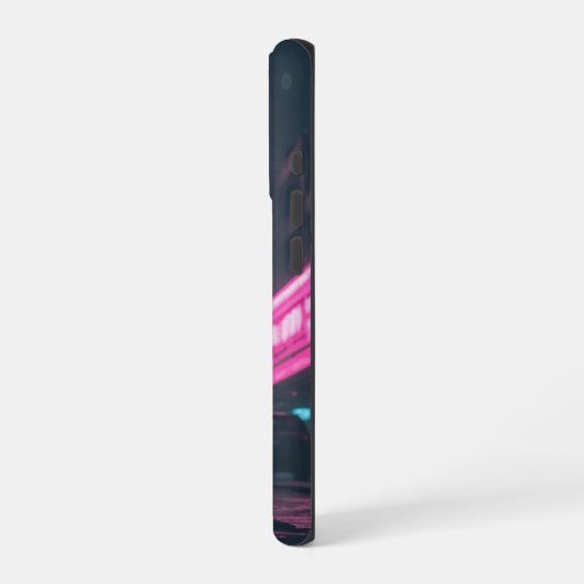 Cyberpunk / Retro Aesthetic Design iPhoneケース (左側面)