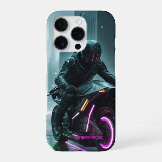 Cyberpunk / Retro Aesthetic Design iPhoneケース (裏面)
