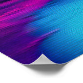 Cyberpunk Retro Car Synthwave Garage Sci-Fi ポスター (角)