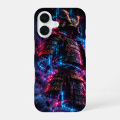Cyberpunk Samurai Armor Phone Case iPhone 16ケース (裏面)